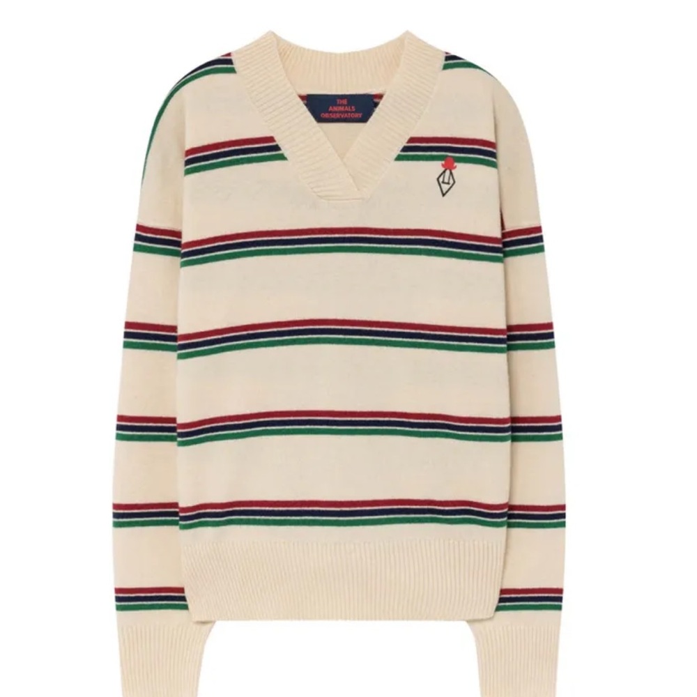 The Animal Observatory mixed wool knit sweater.